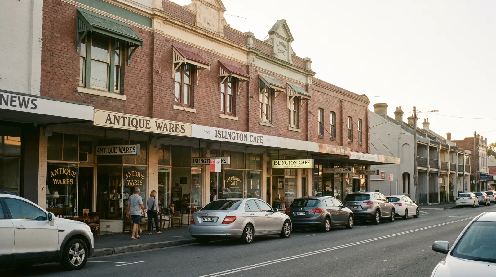 A street in Islington, inner Newcastle