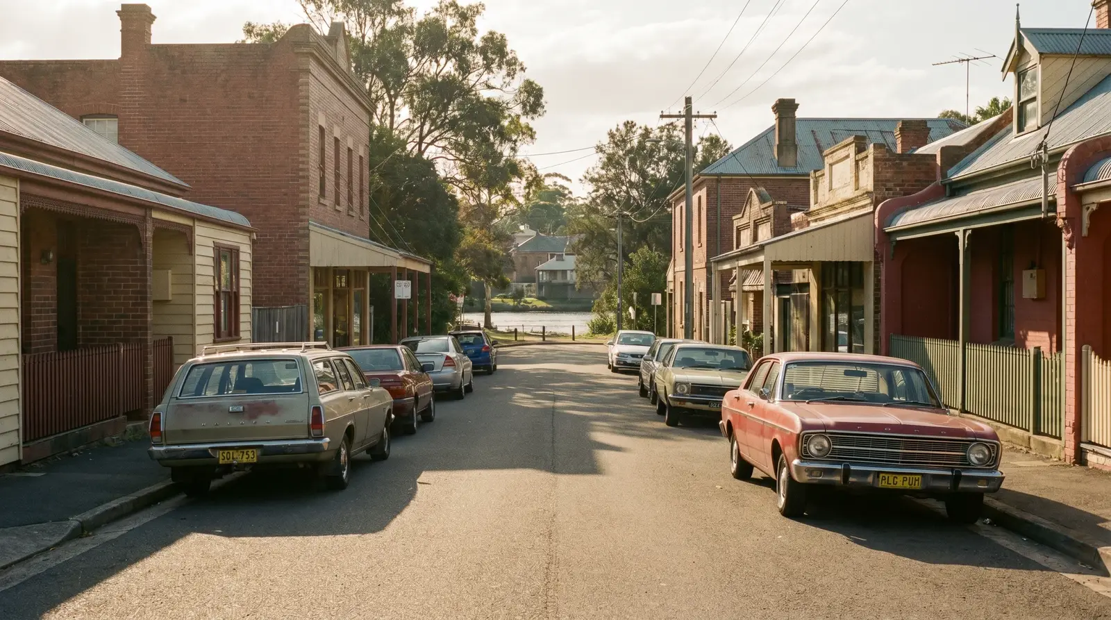 A street in Maryville, inner Newcastle
